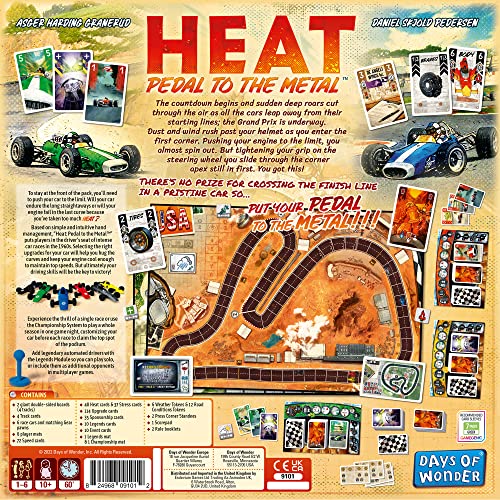 HEAT: Pedal to the Metal – Car Racing Board Game