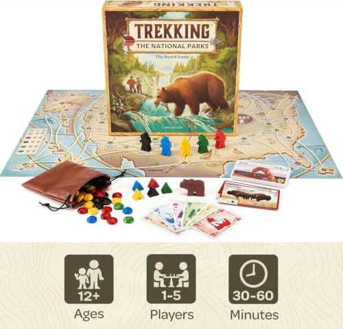 Trekking The National Parks – Family Board Game