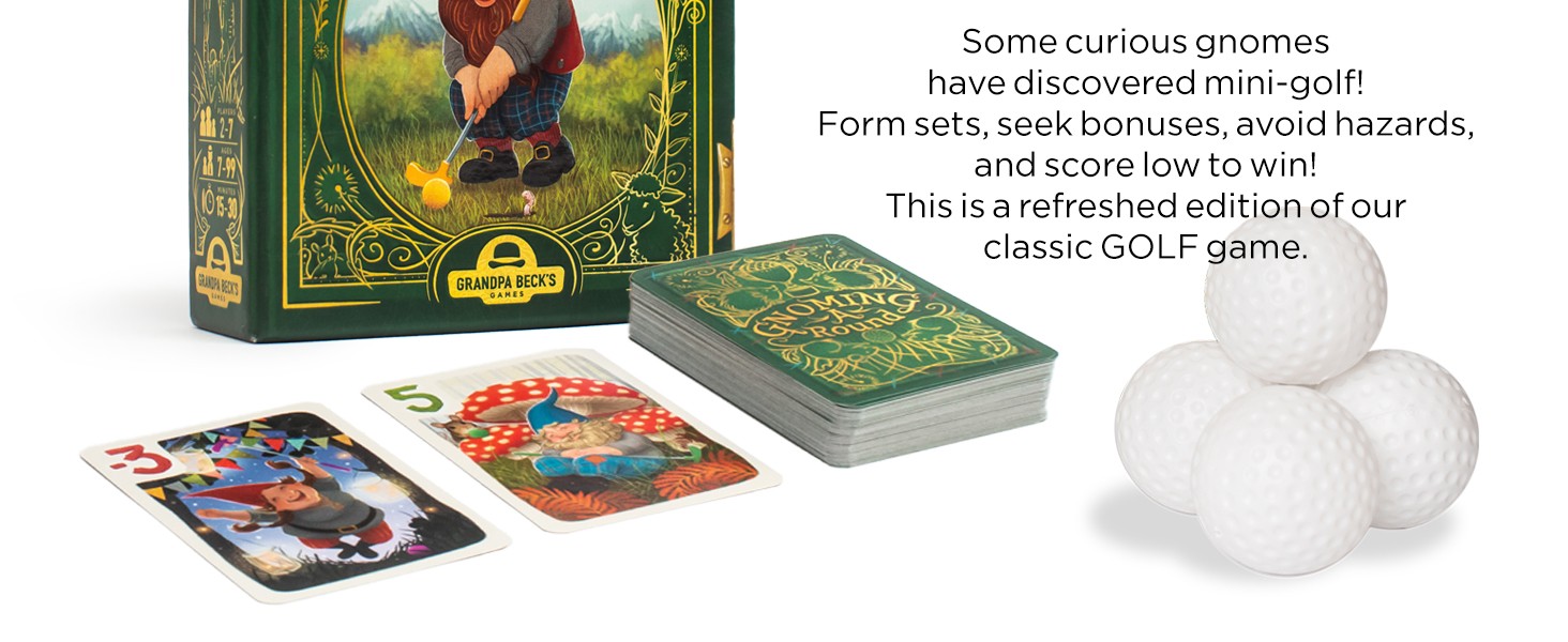 Gnoming A Round – Family Golf-Style Card Game - Image 2