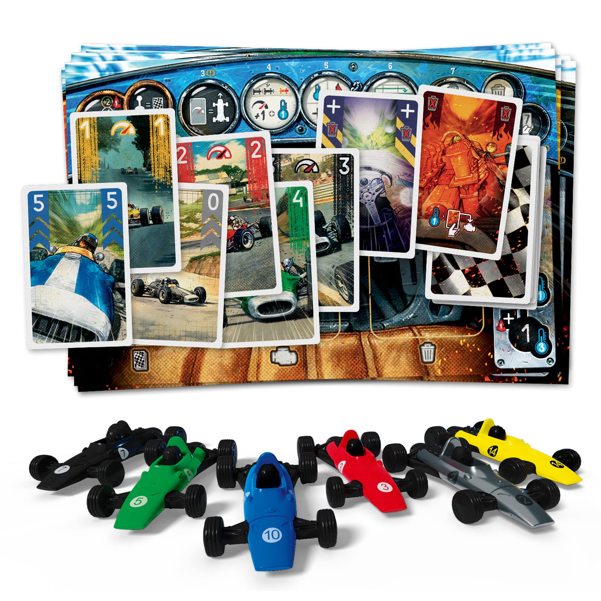HEAT: Pedal to the Metal – Car Racing Board Game - Image 4