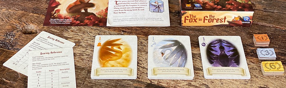Fox in the Forest – 2-Player Trick-Taking Card Game - Image 2